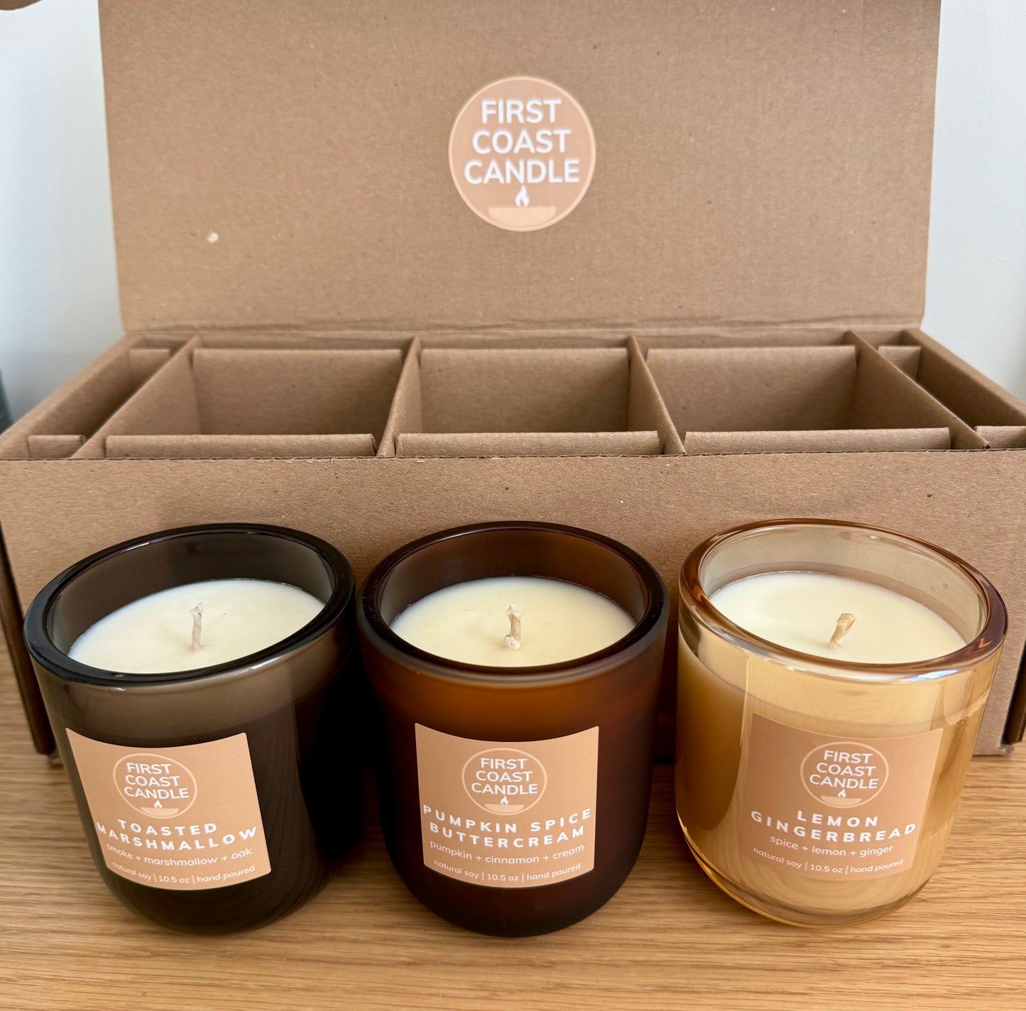 3 Candle Seasonal Gift Set